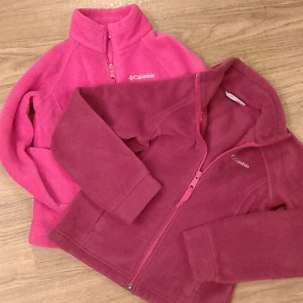 Girls Columbia Zipper Sweatshirt